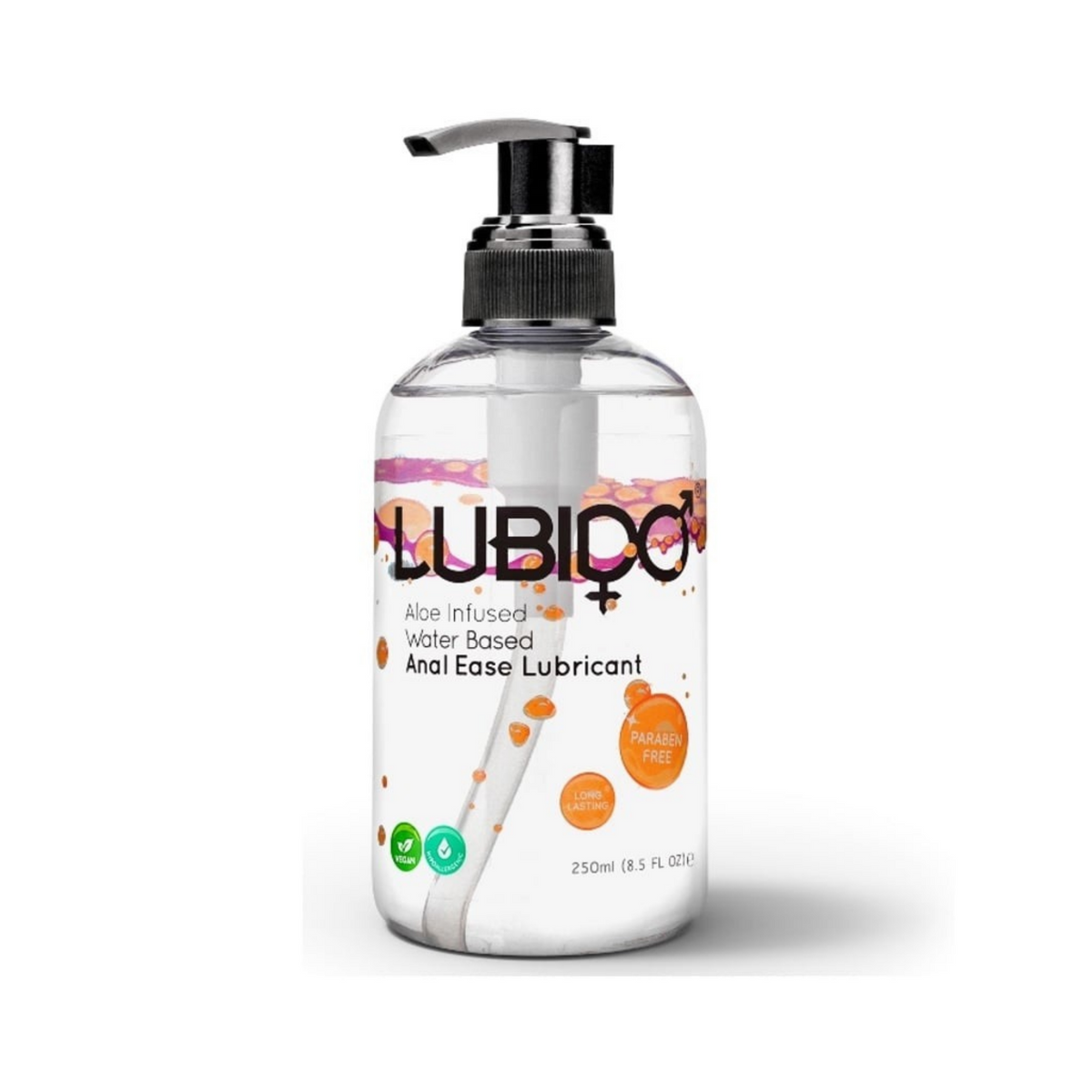 Lubido Aloe Infused Anal Ease Water-Based Lubricant 250ml