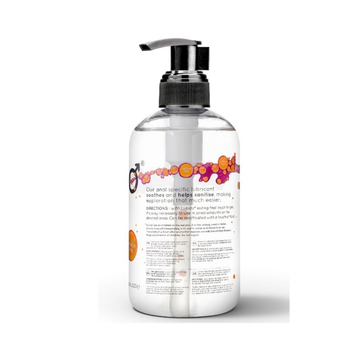 Lubido Aloe Infused Anal Ease Water-Based Lubricant 250ml