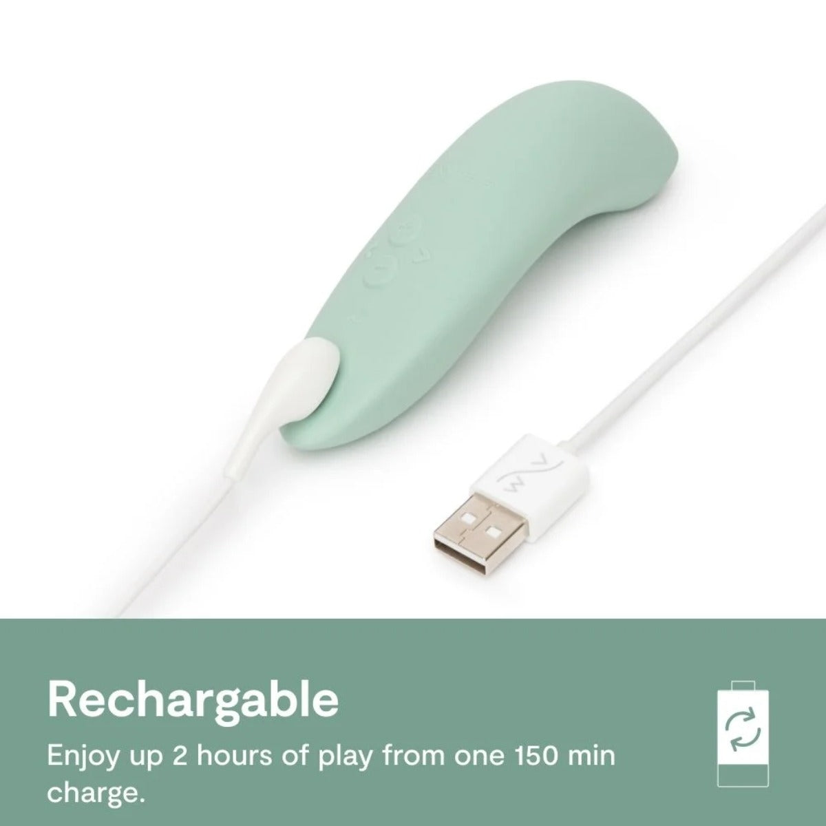 We-Vibe Melt 2 App Controlled Clitoral Suction Toy - Sage