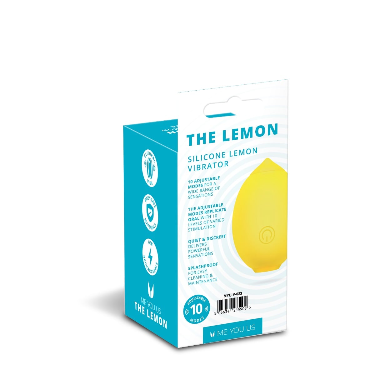 me you us the lemon clitoral suction toy packaging back