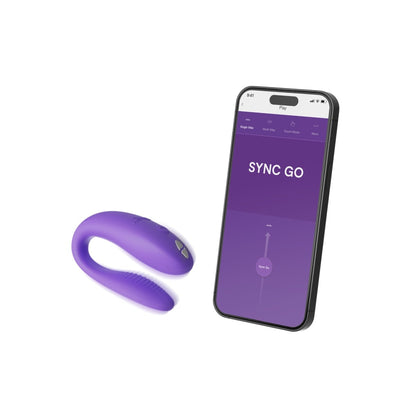 We-Vibe Sync Go App Controlled Couples Vibrator - Light Purple