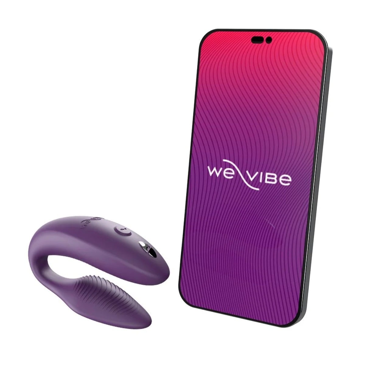 wevibe sync 2 app controlled couples vibrator purple